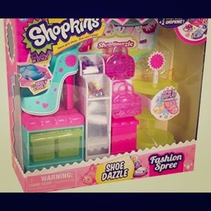 A box full of Shopkins sets
